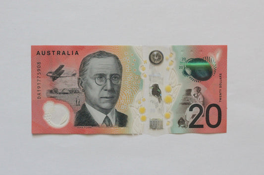 Australian Prop Money $20 Bills $2,000 Full Print 1 Stack (100pcs)