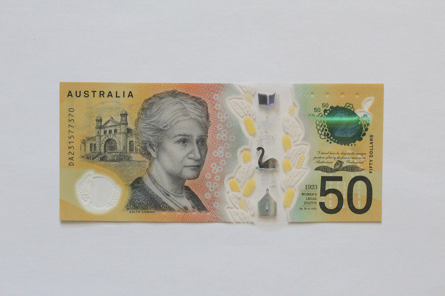 Australian Prop Money $50 Bills $5,000 Full Print 1 Stack (100pcs)